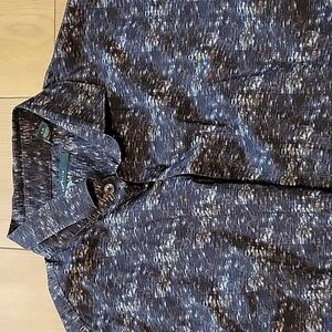 PERRY ELLIS Button-down Dress Shirt L